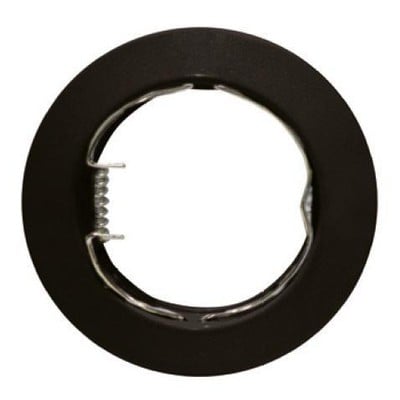 Recessed Spot Light Round Black Gu10