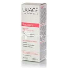 Uriage Roseliane Masque Anti Rougeurs - Μάσκα Προσώπου για Ευαίσθητο Δέρμα, με Τάση για Ερυθρότητα, 40ml