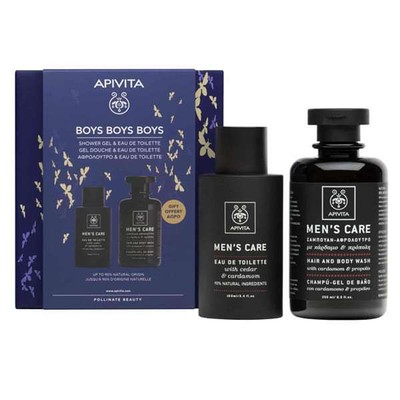 Apivita Promo Boys Boys Boys με Men's Care Eau De 