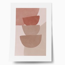 Abstract contemporary poster