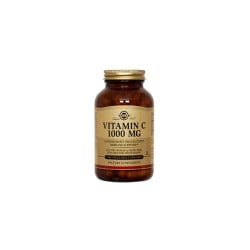 Solgar Vitamin C 1000mg Dietary Supplement Vitamin C For Immune Boosting Cold Prevention & Treatment 100 herbal capsules