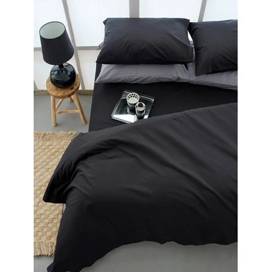 Σεντόνι Υπέρδιπλο mix & Match Etoile jet Black Χωρ