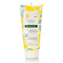Klorane Bebe Shampoo Doux Demelant - Προστατευτικό Σαμπουάν για Βρέφη, 200ml