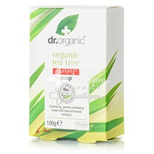 Dr.Organic Tea Tree Purifying Soap - Σαπούνι Σώματος, 100gr