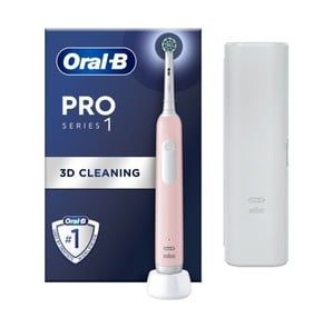 Oral B Pro Series 1 Electric Toothbrush in Pink Co