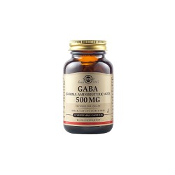 Solgar Gaba 500mg Nutritional Supplement For Strengthening The Nervous System 50 herbal capsules