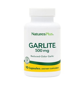 Natures Plus Garlite 500mg (90 Κάψουλες)