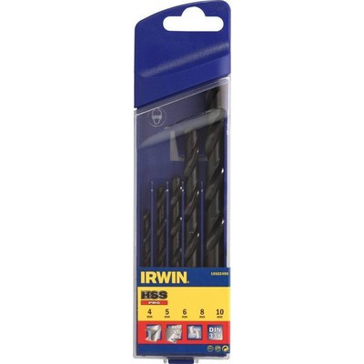 Set Of 5Pcs Iron Drills Hss 5Pc Set 4/5/6/8/10Mm