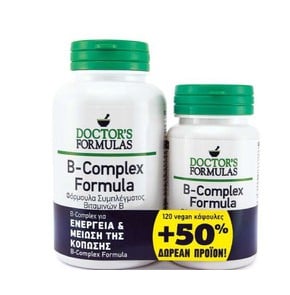 1+1 FREE Doctor's Formulas B-Complex Formula, 120t