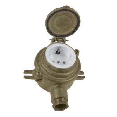 Brass Schuko Socket With Cup