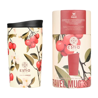 Estia Θερμος Travel mug Save the Aegean 350ml Saku