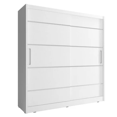 Wardrobe with 2 Sliding Doors 200x214x62 24113-MJ-