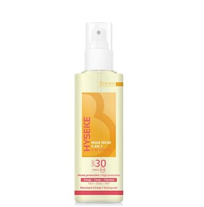 Biorga Hyseke 3In1 Sun Dry Oil SPF30 για Μαλλιά Πρ