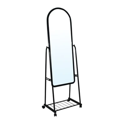 Floor Mirror 44x39x165cm Walnut ZWW Fort