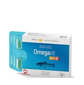 Uplab Omegavit-Συμπλήρωμα Διατροφής με Ωμέγα 3 Λιπ