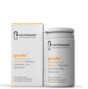 Nutramins Glucofix-Συμπλήρωμα Διατροφής για την Με