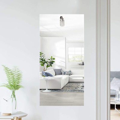 Rectangular Hanging Mirror with light