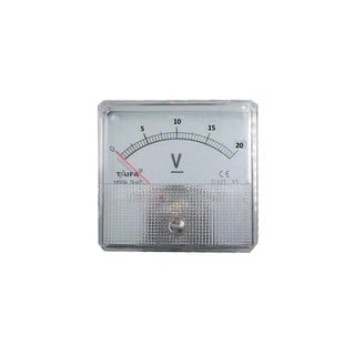 Analogue Voltometer 60x60 20V DC 501-652020000