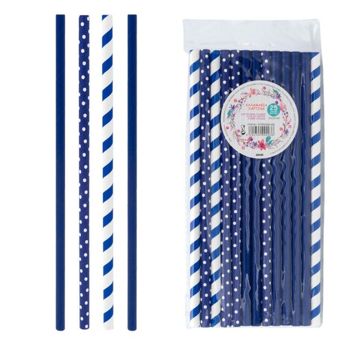 Pipeza Letre 25 cope 8X220cm Blu