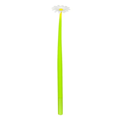 Stilolaps lule silikon e verdhe e bardhe 21 cm