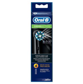 Oral-B CrossAction Black Edition Κεφαλές Οδοντόβου