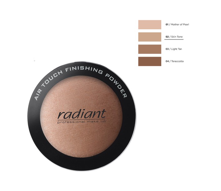RADIANT AIR TOUCH FINISHING POWDER No2-SKIN TONE