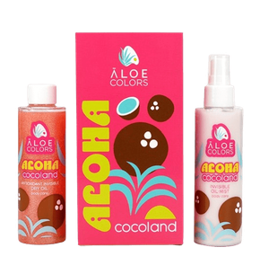 Aloe Colors Aloha Cocoland Set Invisible Oil Mist-