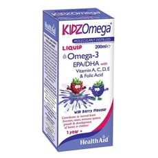 Health Aid Kidz Omega With Vitamins Liquid Σιρόπι 