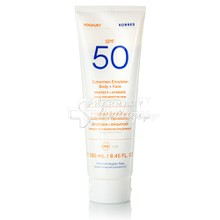 Korres Sunscreen Yoghurt Emulsion Body & Face SPF50 - Αντηλιακό Γαλάκτωμα Σώματος & Προσώπου, 250ml