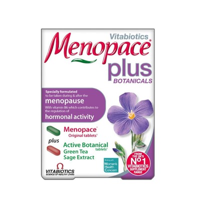 Vitabiotics - Menopace Plus - 28tabs/28tabs