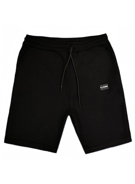 Clvse society black small logo shorts