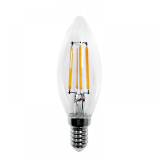 Λάμπα LED Filament Κερί C35 E14 4W 2700K ΤΜ