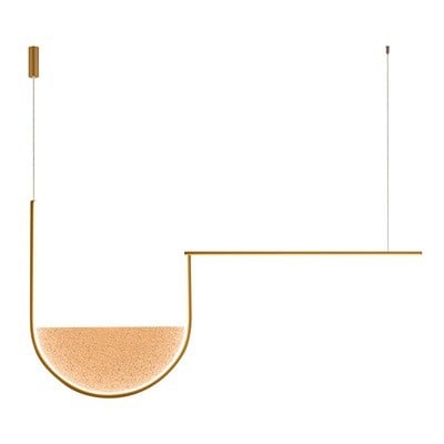 Pendant Light Led 35W 3000K 4000K Gold Champagne