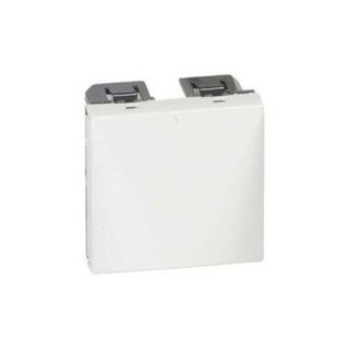 Mosaic Cable Outlet Recessed White 077550