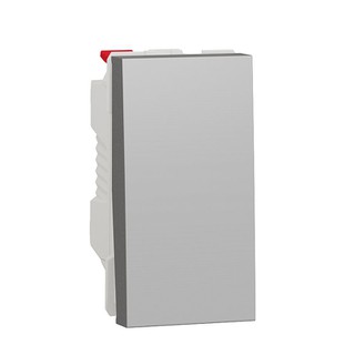 New Unica 1 Module Switch Aluminium NU310130