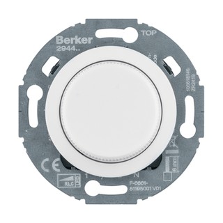Berker R.3 Universal LED Dimmer Pure White 294410