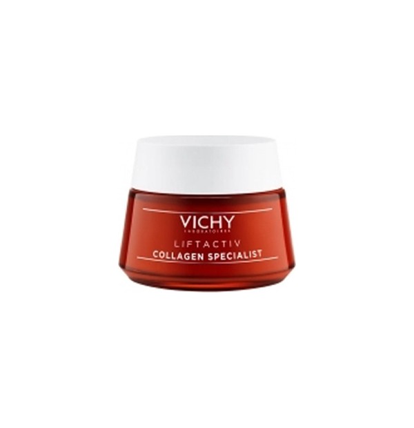 Vichy Liftactiv Collagen Specialist Αντιγηραντική Κρέμα Προσώπου με Βιοπεπτίδια με Υπέροχη Υφή, 50ml