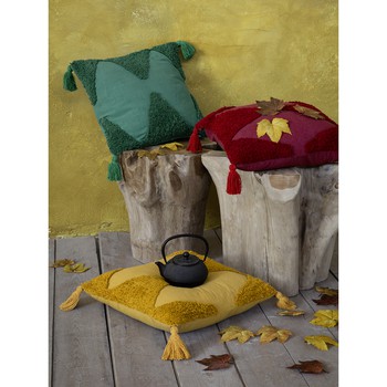 Διακοσμητικό Μαξιλάρι (45x45) Amadeo Mustard Beige Nima Home