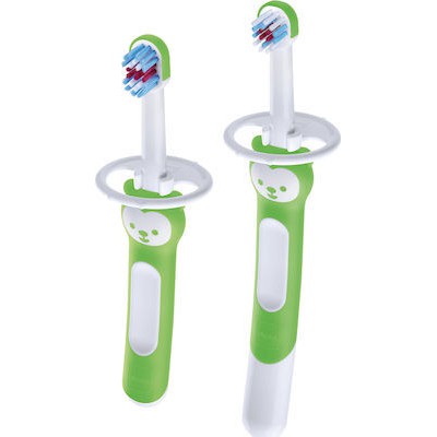 MAM Οδοντόβουρτσα Learn To Brush Set Με Ασπίδα Προστασίας Για 5+ Μηνών 608U 