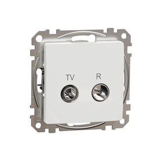 Sedna Design & Elements Terminal Socket TV/R White