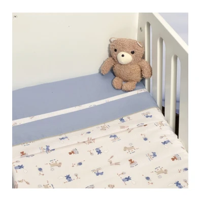 Oliver Baby Des.414 Σεντόνια Λίκνου σετ 2τ -75x110