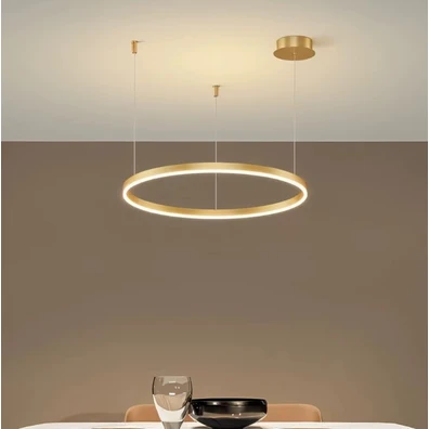 Se led 60 Kanko Pendant Gold 28w 3cct 60x100cm Ip2
