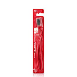 Intermed Professional Toothbrush Soft 4.600, Οδοντόβουρτσα Μαλακή σε Κόκκινο Χρώμα, 1 τμχ