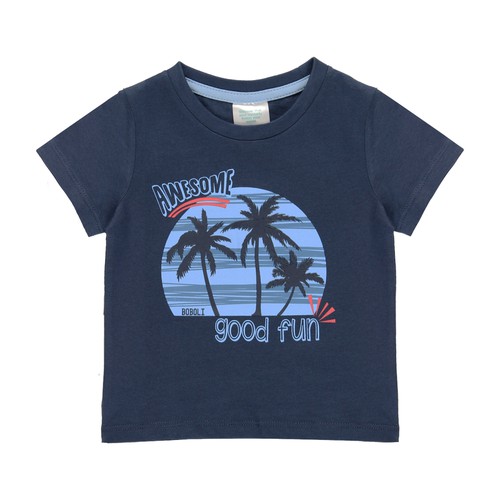 Boboli Knit T.shirt ''Palm Trees'' For Baby Boy (3