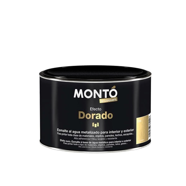 Χρυσό μεταλλικό χρώμα νερου Efecto Dorado MONTO
