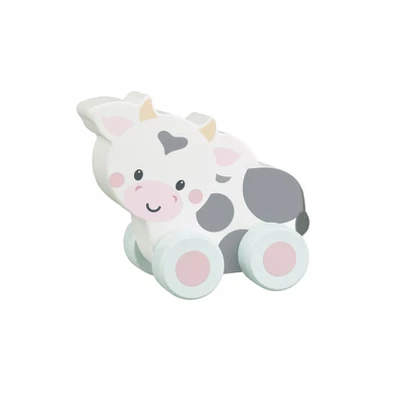 Αγελαδίτσα Push & Pull Orange Tree Toys