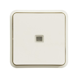 Cubyko IP55 Button Lighting Assembled White WNA021