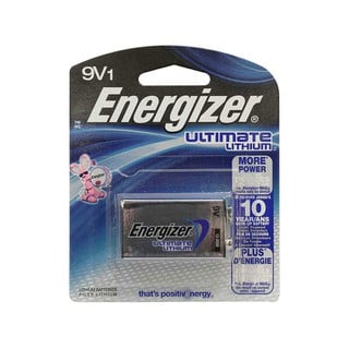 Lithium battery 9V Energizer Ultimate L522 BP-1  -