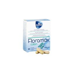 Cosval Floramax Colon Προβιοτικό Συμπλήρωμα Διατροφής Για Εξισορρόπηση Γαστρεντερικής Κινητικότητας 30 κάψουλες