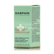 Darphin Essential Oil Elixir Vetiver Aromatic Care Stress Relief Detox - Ελιξίριο Αιθέριου Ελαίου για Θρέψη & Λάμψη Προσώπου, 15ml